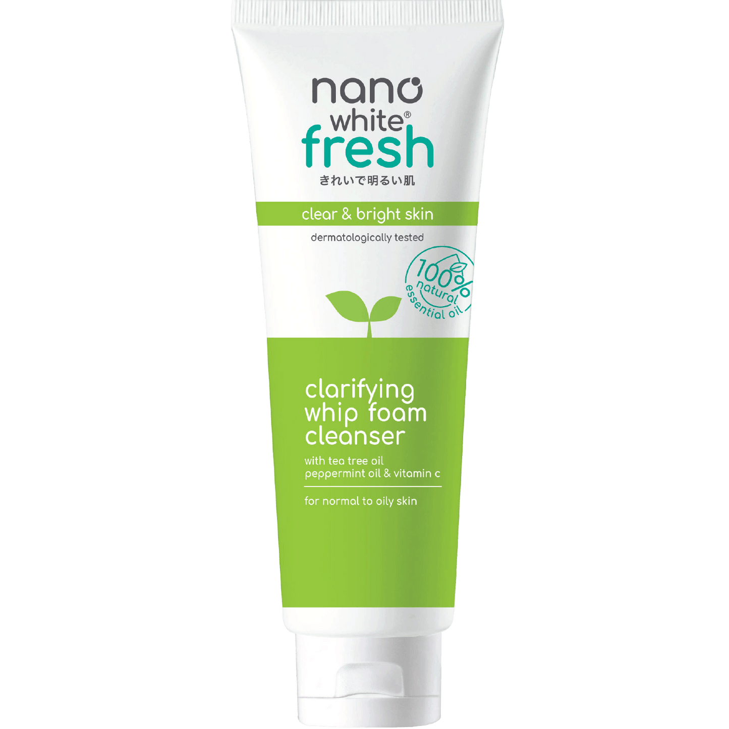 Nanowhite Fresh 淨透泡沫潔面乳 | Nanowhite Fresh Clarifying Whip Foam Cleanser