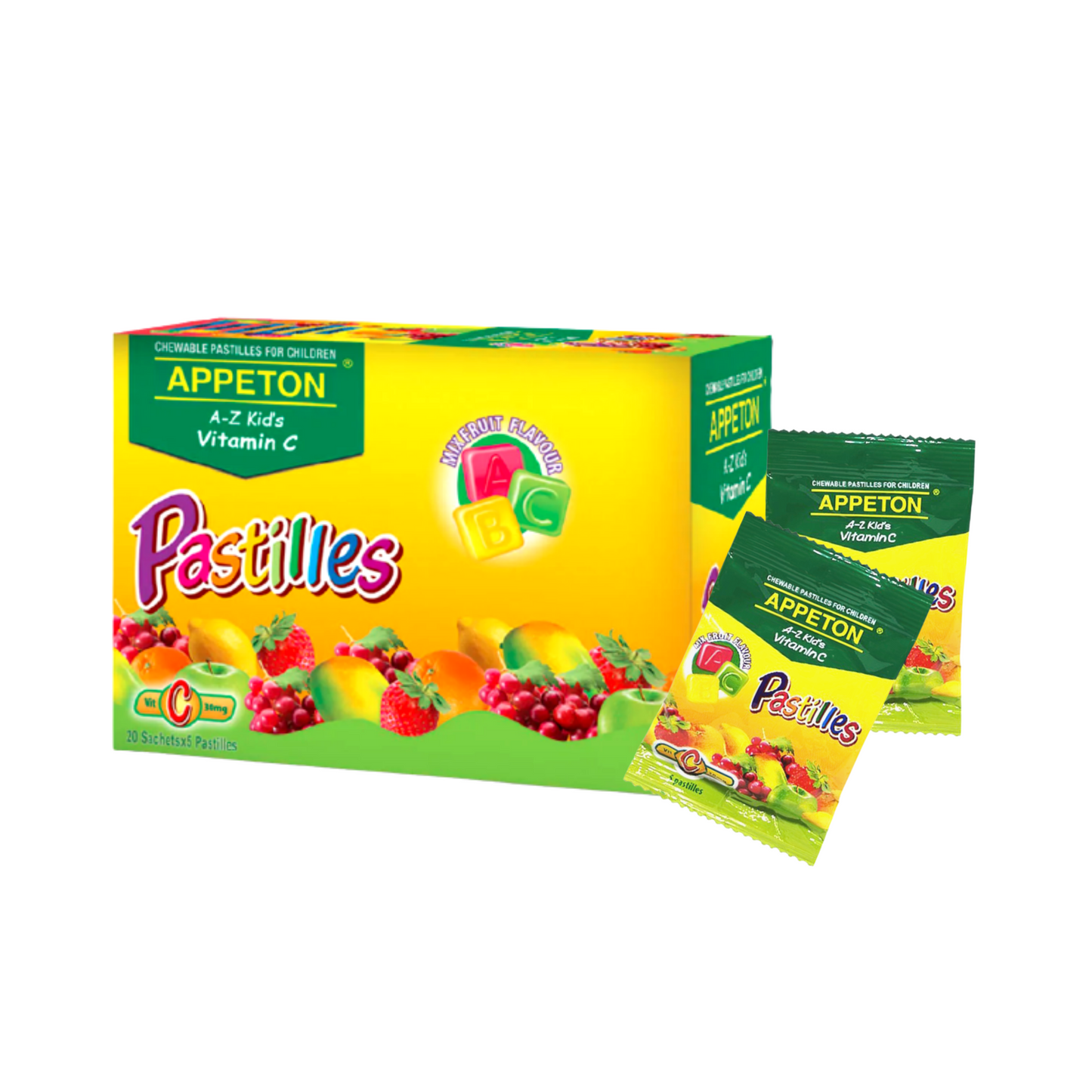 愛必頓 C30mg 兒童軟糖 | Appeton Chewable Vitamin C Pastilles for Children