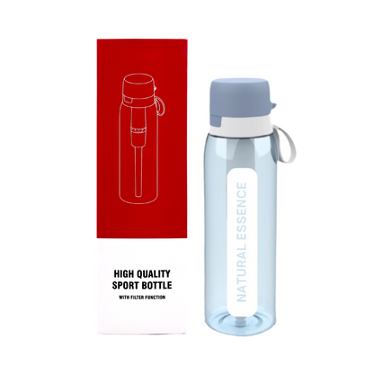 自然本質 水晶過濾水樽 | NE QQ Sqeeze Filter Bottle (600 mL)