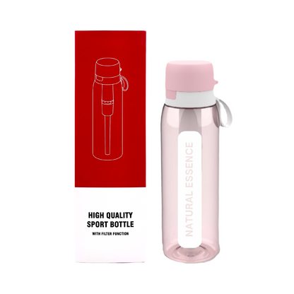 自然本質 水晶過濾水樽 | NE QQ Sqeeze Filter Bottle (600 mL)